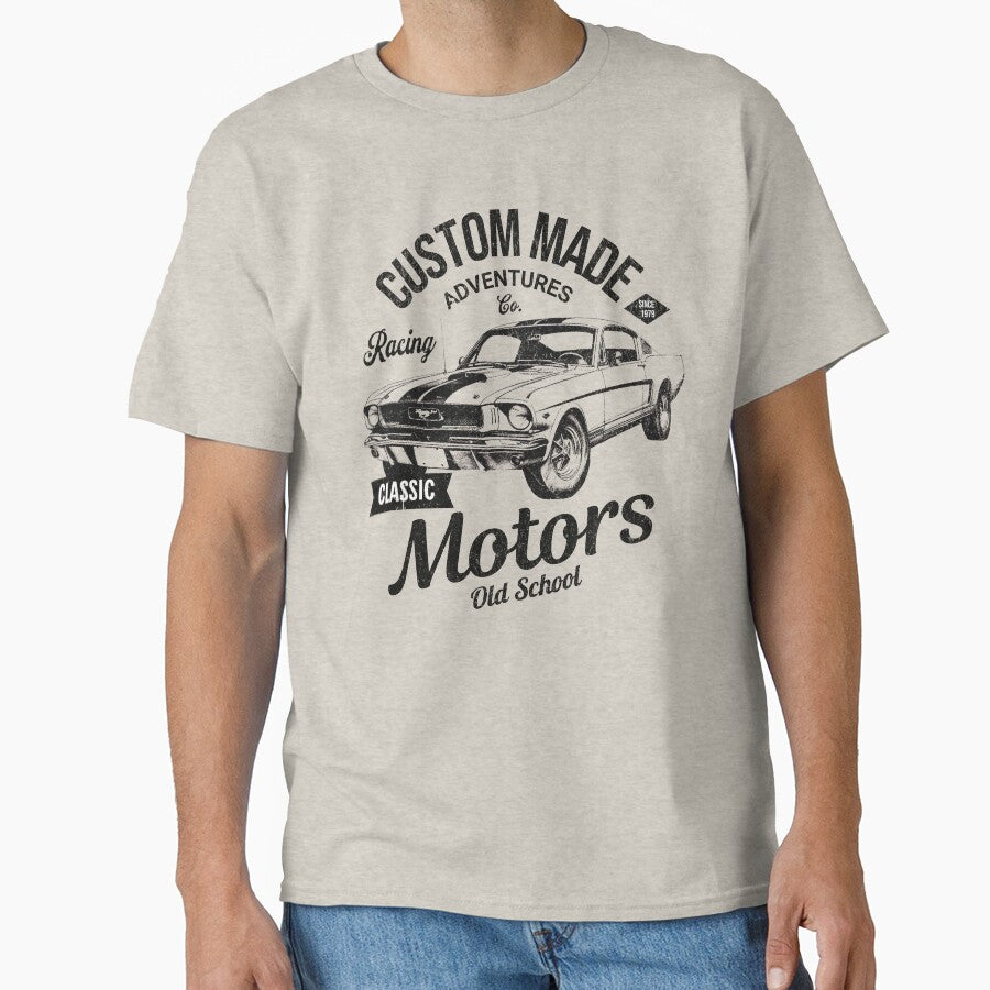 Ford Mustang Vintage Retro Design by Nareante