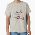 Girls Can Do Anything Butterfly T-Shirt by BeckyBlenders
