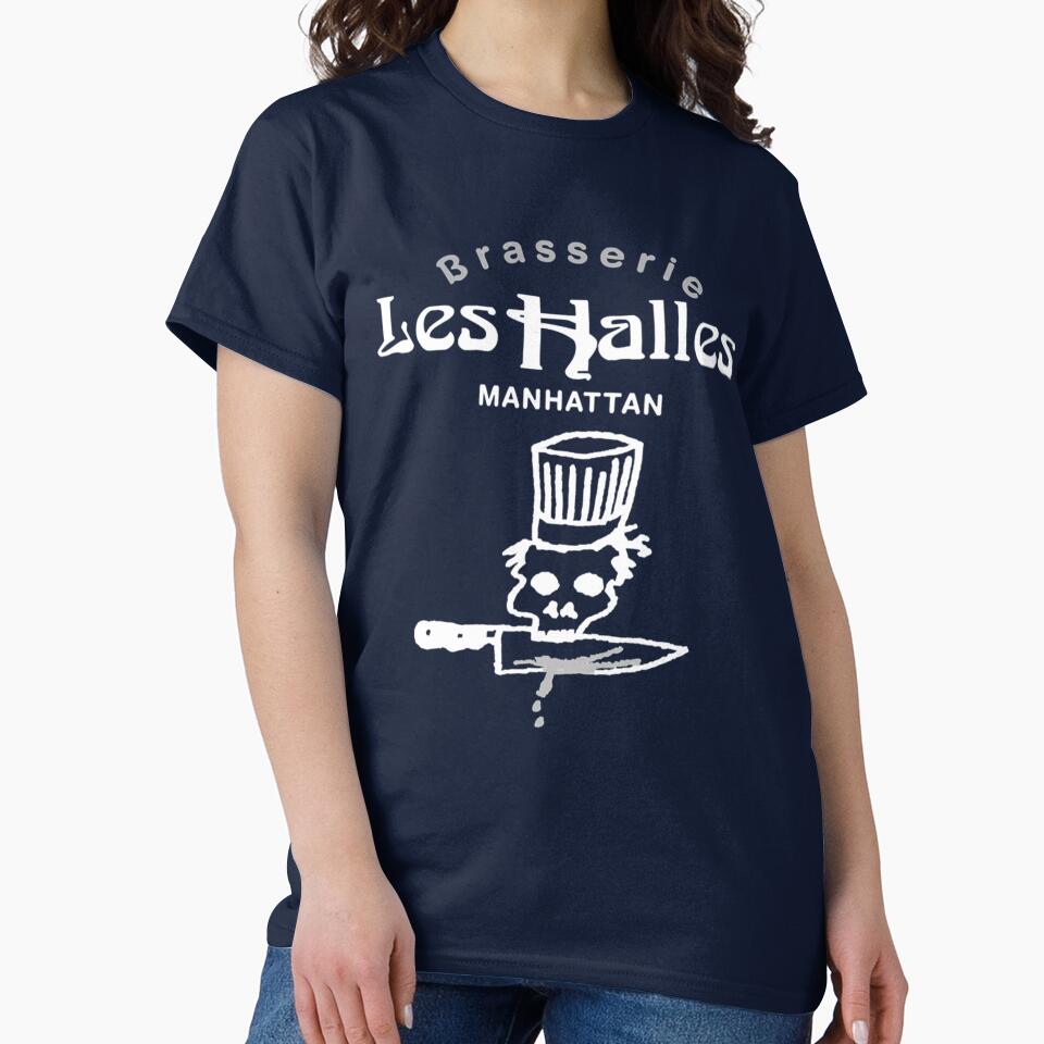 Retro Bourdain Les Halles  Decal Men Women by HSColorpress