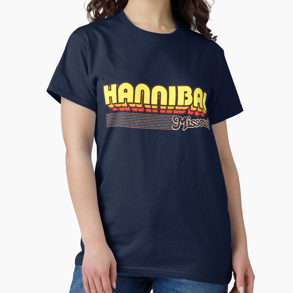 Hannibal, Missouri | Retro Stripes by retroready