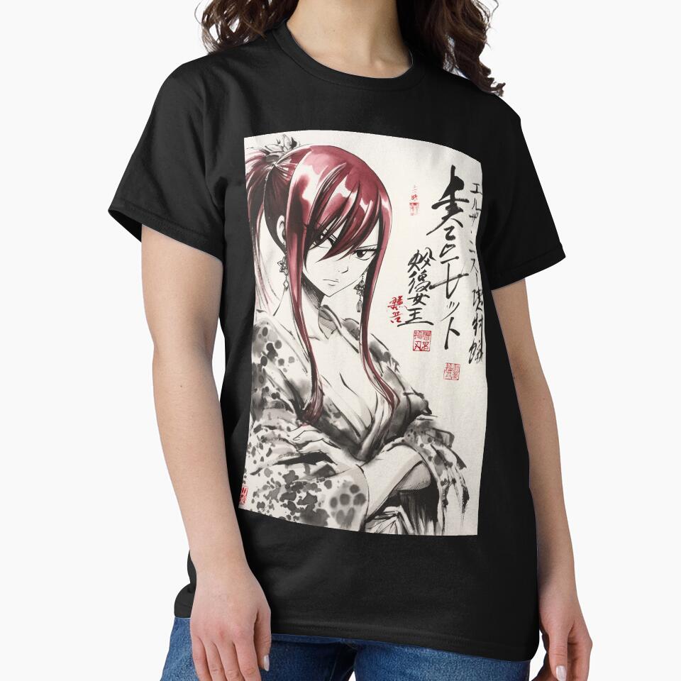 Erza  Sumi-e by AnimeArsenalPrints