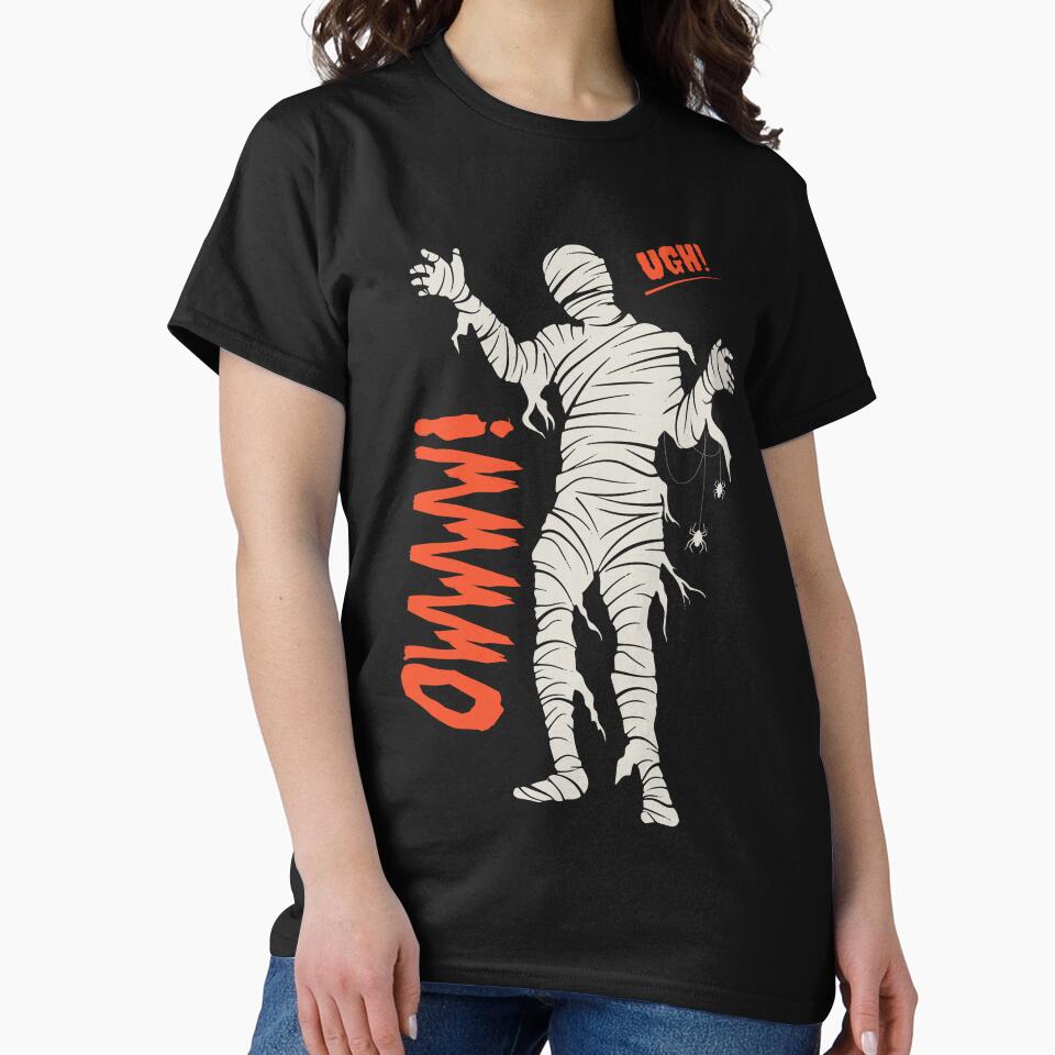 Vintage Funny Mummy Halloween Spooky Season by Volt Junkies