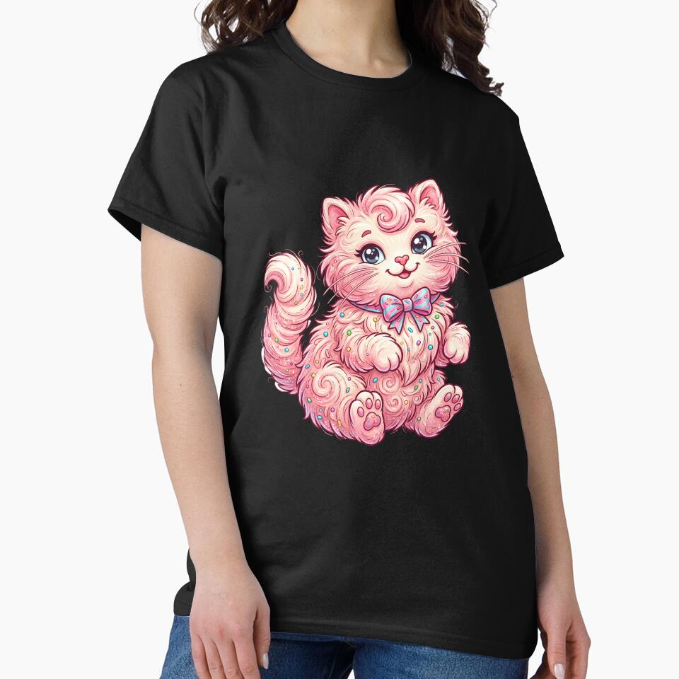 Sweet Cotton Candy Kitten by Museum Of Non-Existing Art