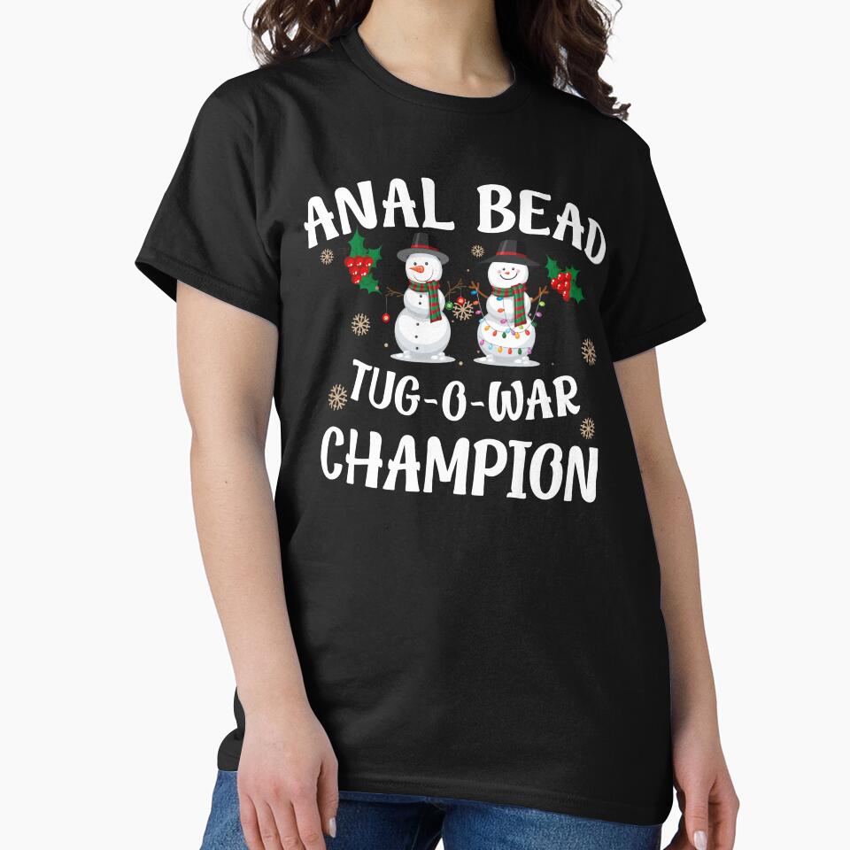Tug O War Champion Funny Christmas by RigyIllustrates