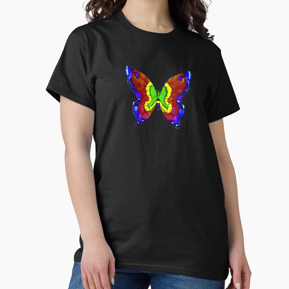 nick mason butterfly tee 21 by COWGMING66