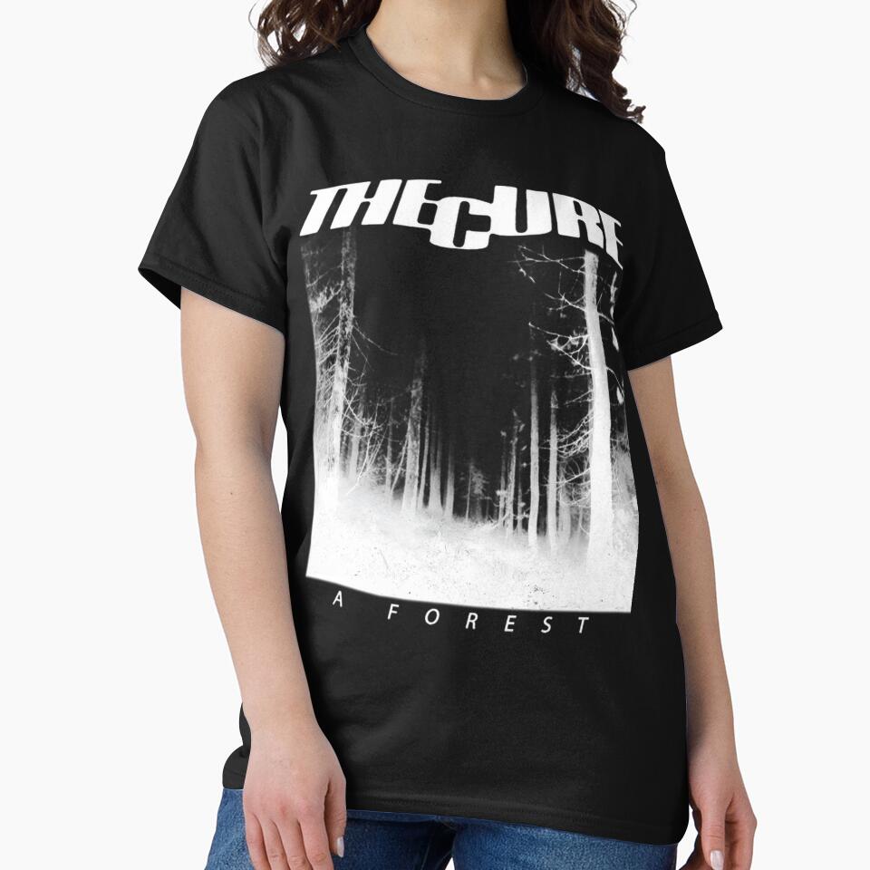 The Cure A Forest Dark Woods Band Graphic by neverenddreams