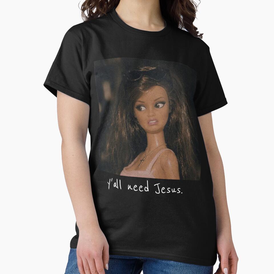 Ya'll need Jesus Christian Disgusted Doll Sarcastic by OMITTEROMINOUS