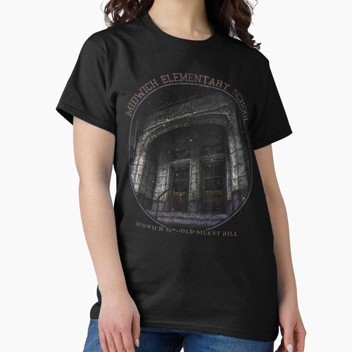 1999 Silent Hill 1 Midwich Elementary School Distressed by Power Up Prints