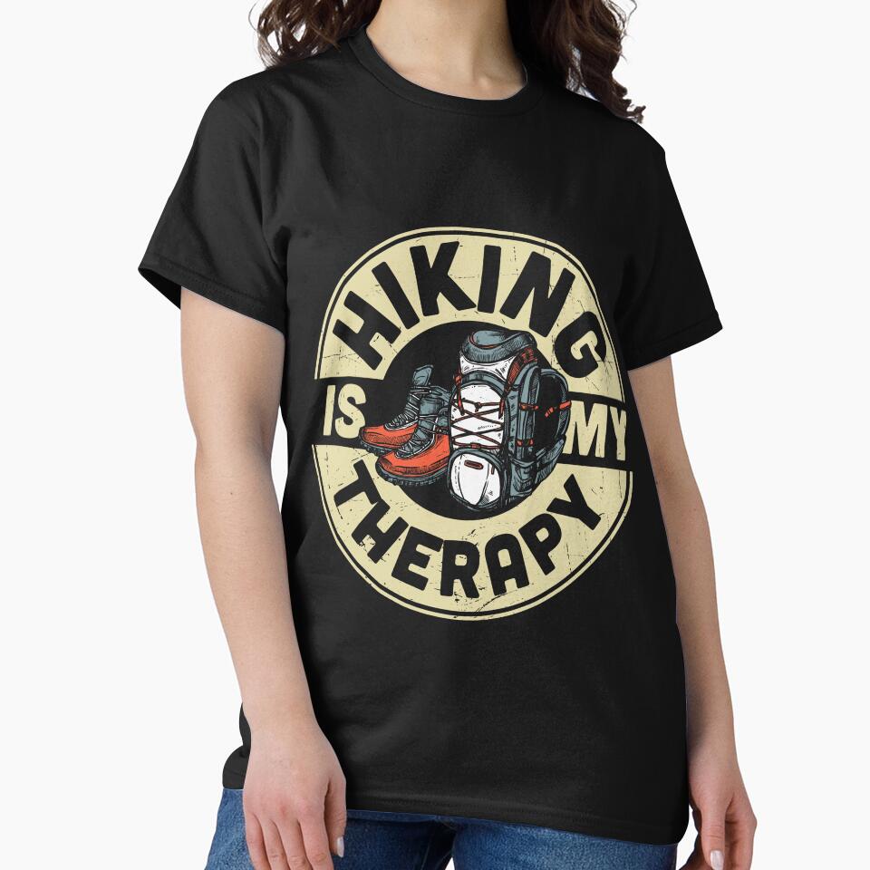 Hiking Is My Therapy by RED FIR