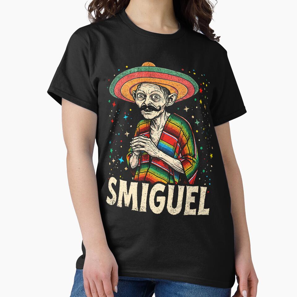Smiguel Mexican Sombrero Vintage Mexican Culture Mashup by elongatedjazz