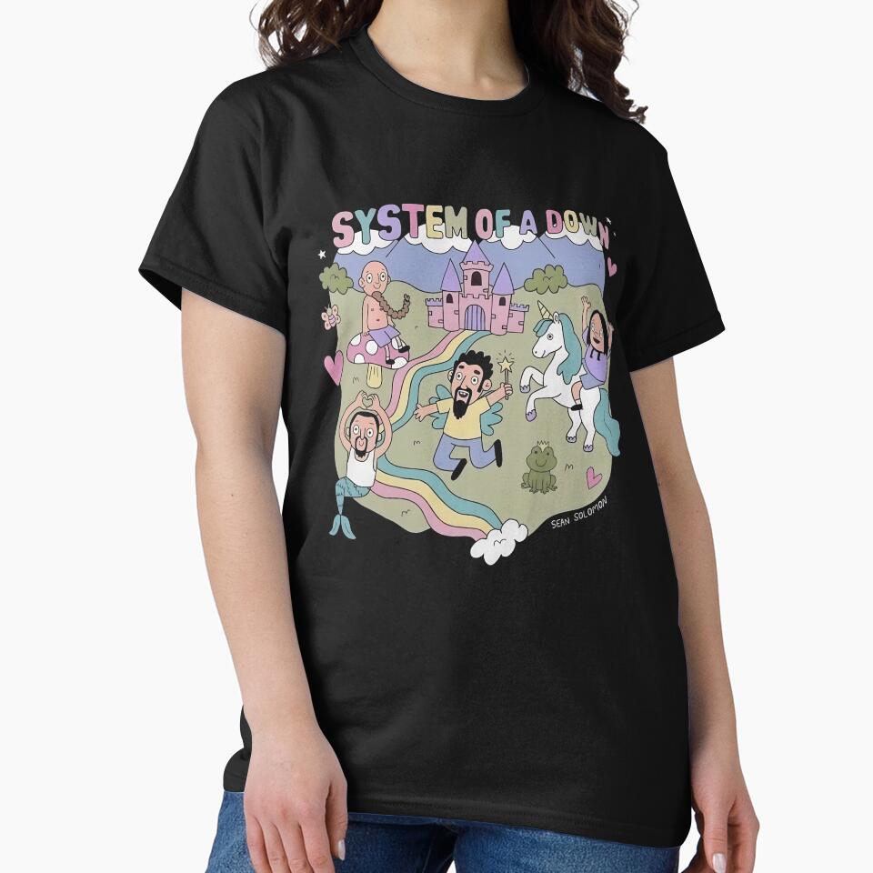 System Of A Down , Metal Music, SOAD , SOAD Cartoon, System Of A Down Merch by bethanyrodgers6