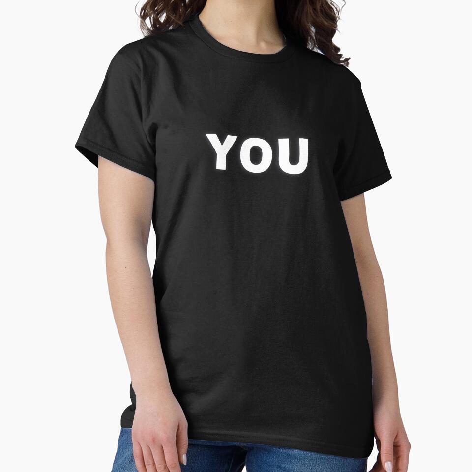 YOU — White Minimal Bold Type Statement by WORDPAUSE