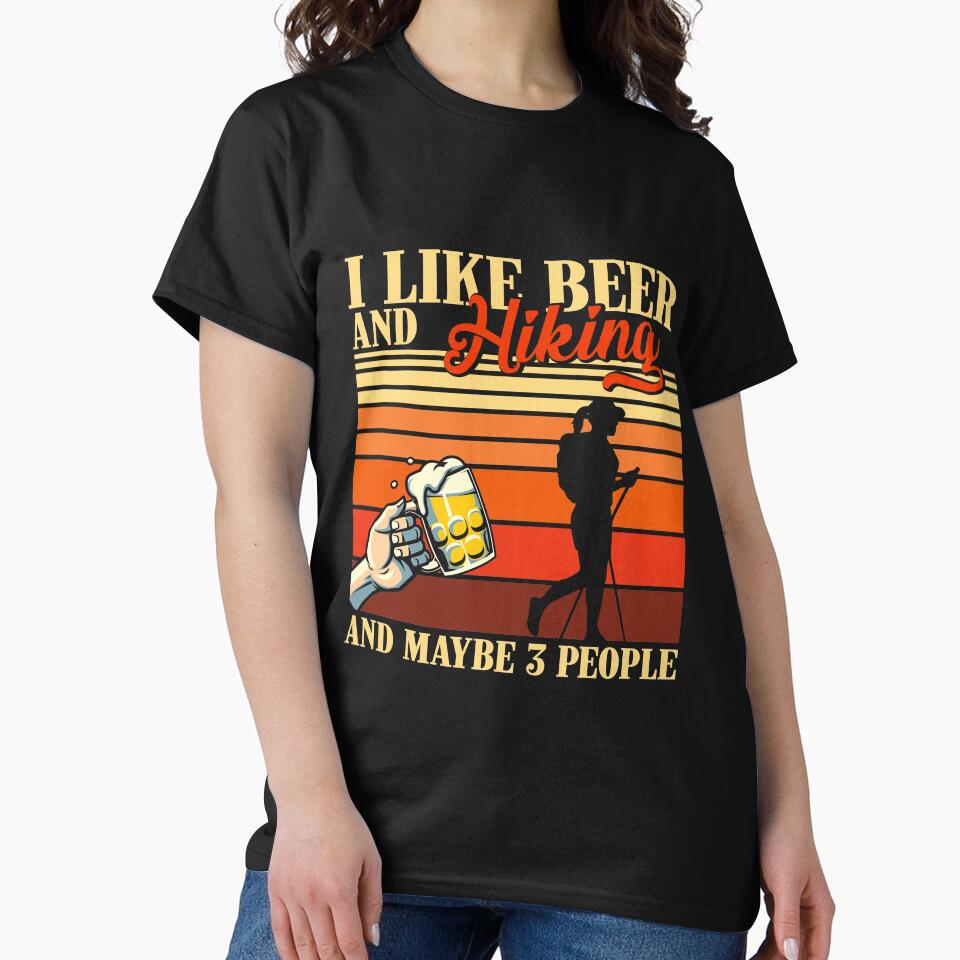 Vintage Beer Hiking And Maybe 3 People by LucianaShop