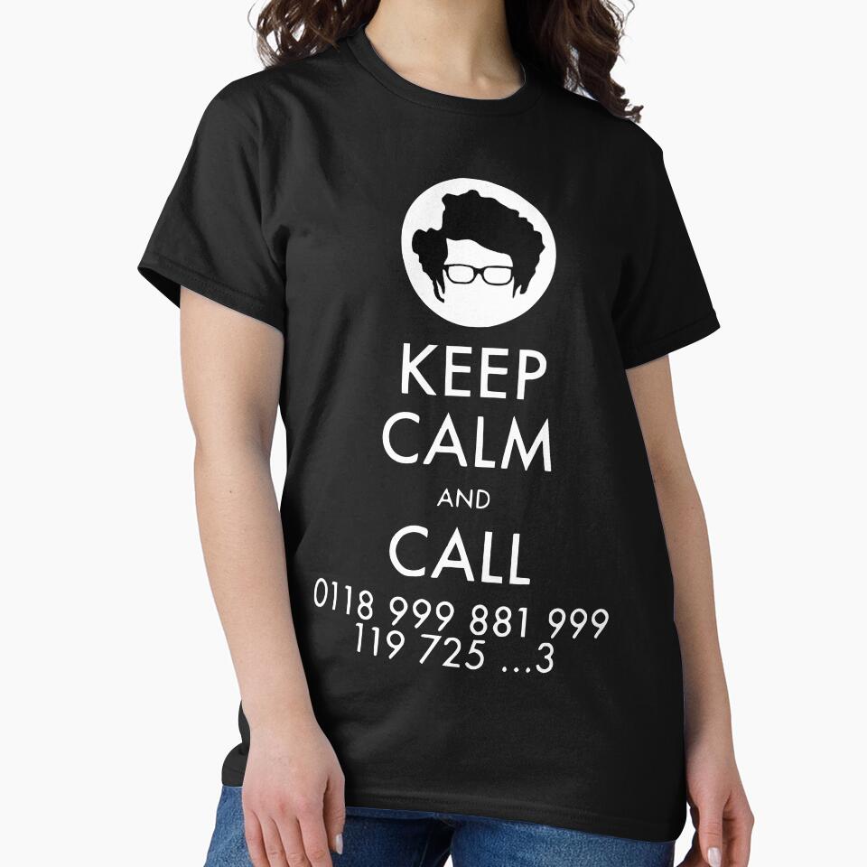 Keep Calm and Call IT Crowd Emergency Number by Moodific