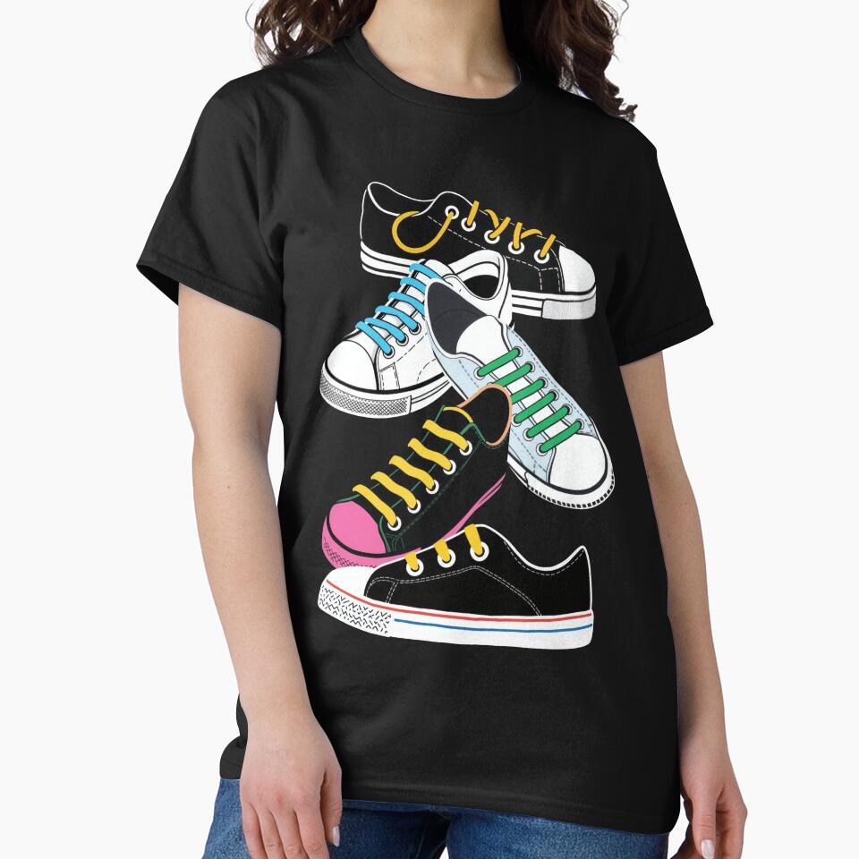 Sneakers Illustration Pattern | Urban/Youth Art by UnhingedBird