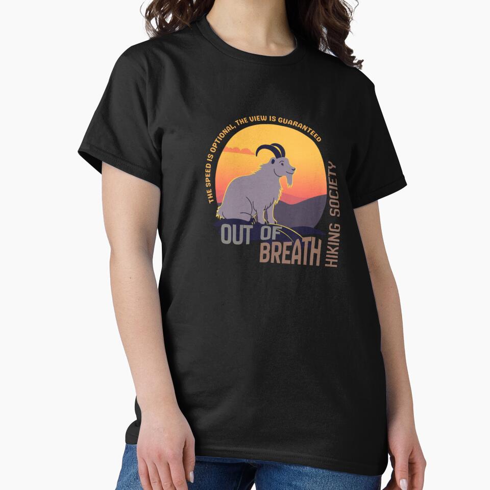 Out of Breath Hiking Society, The View Is Guaranteed by Dadhasfun