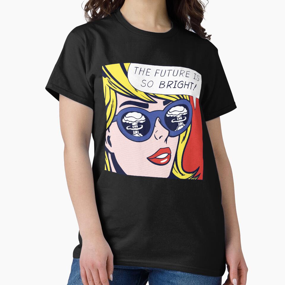 The Future Is So Bright Pop Art by madydudu