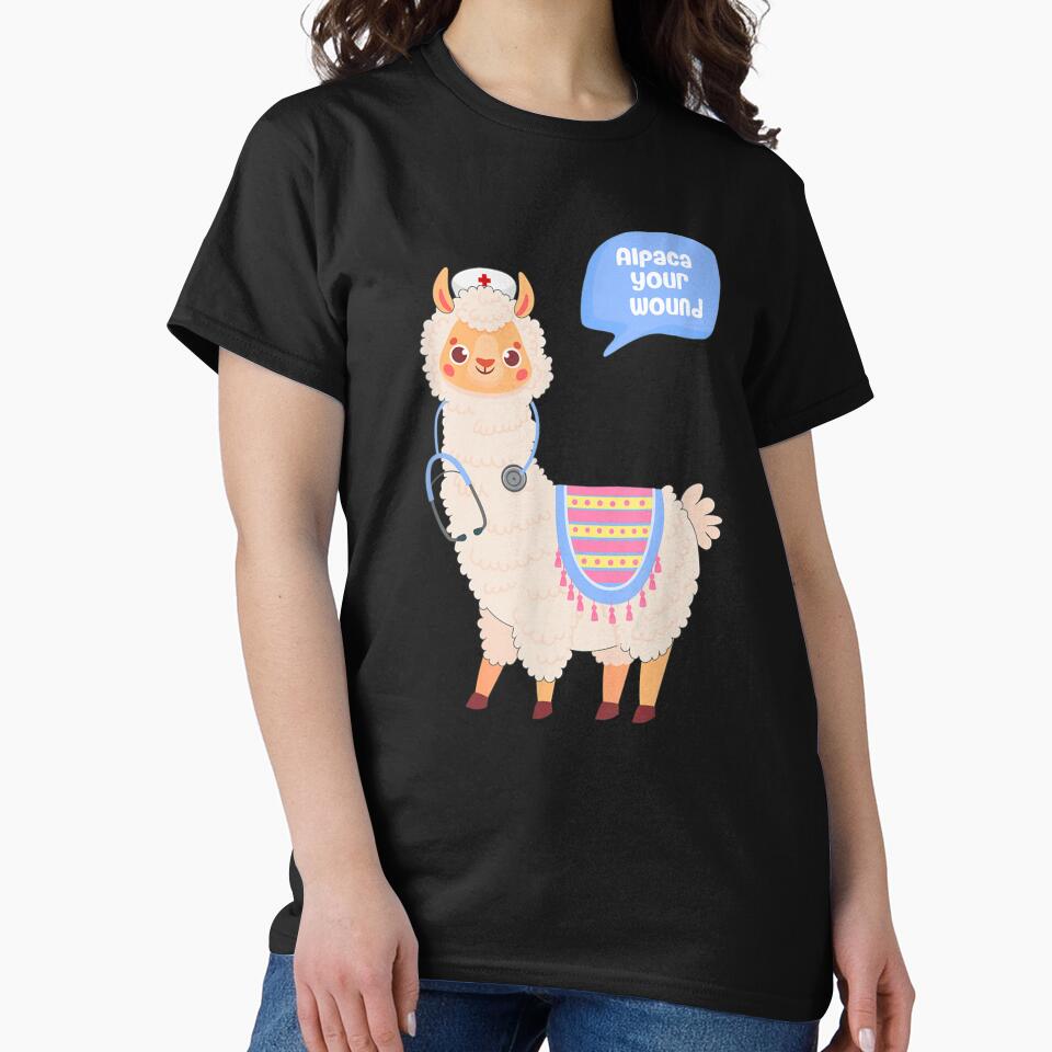 Alpaca Your Wound Cute Llama Wound Care Nurse Gift by BrianLangley2