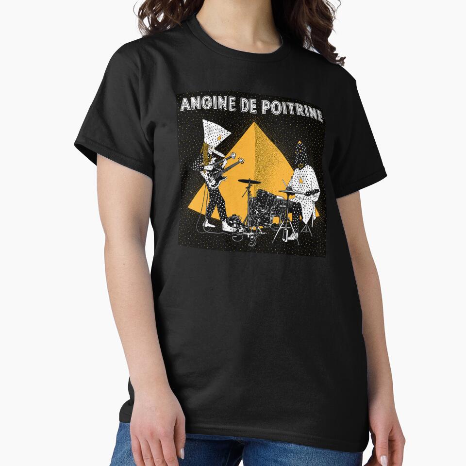 ANGINE DE POITRINE - UNIQUE RARE ORIGINAL TSHIRT STICKER by SentientGallery