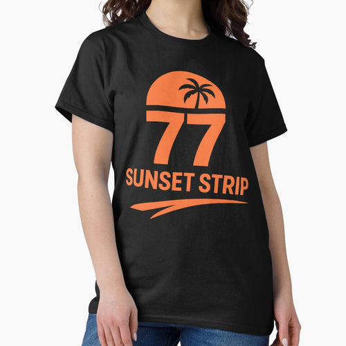 77 Sunset Strip Retro Vintage Logo – California Streetwear Urban Fashion by VG FASHION DESIGNS
