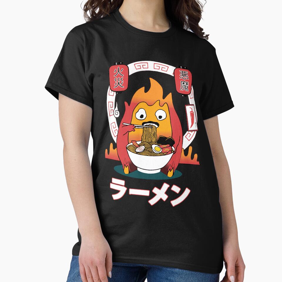 Spicy Calcifer studio ghibli by LucieBeeArt