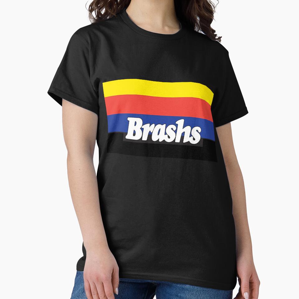 Retro 80s Brashs Logo Design by FascinatingDesigns