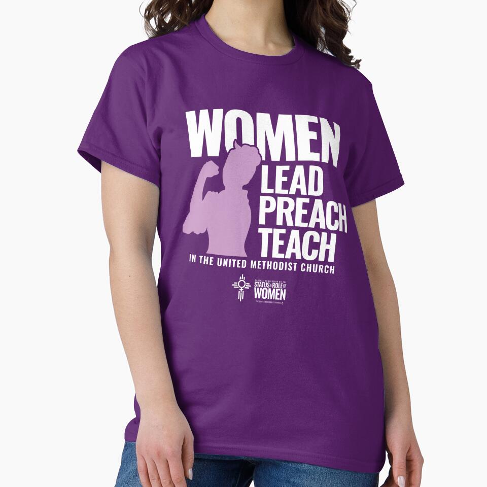 Women Lead Preach Teach in the UMC (dark shirt) by GCSRW