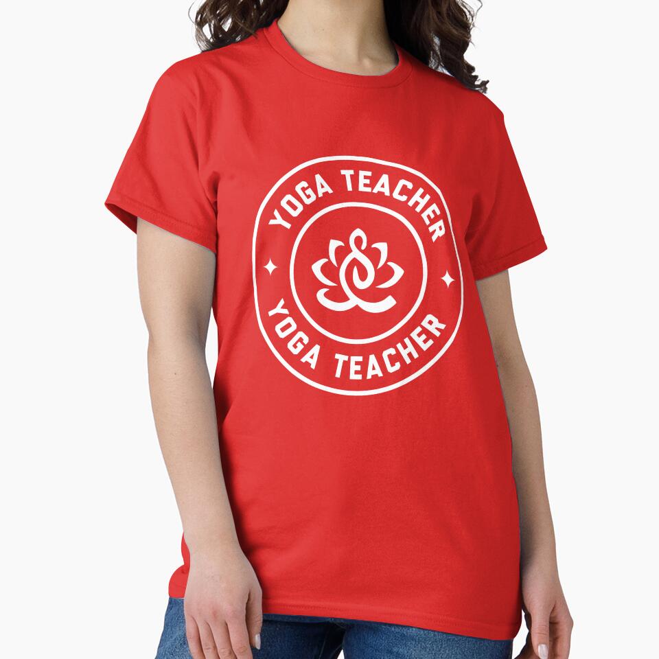 Yoga Teacher Official Logo | Yoga Instructor Gift #4 by SalahBlt