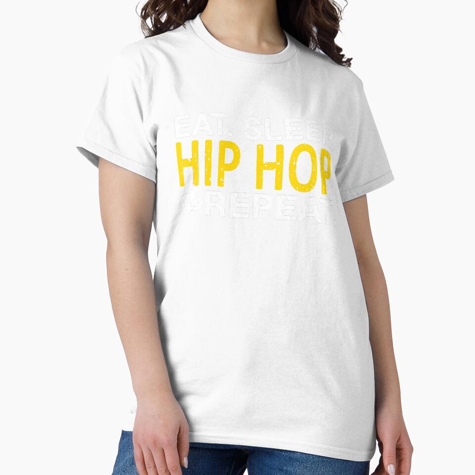 Eat Sleep Hip Hop Repeat by Vanover Designs