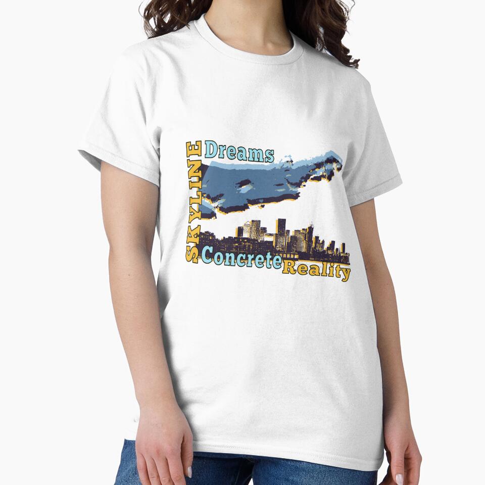 Skyline Dreams Concrete Reality by BumbleChynxBee