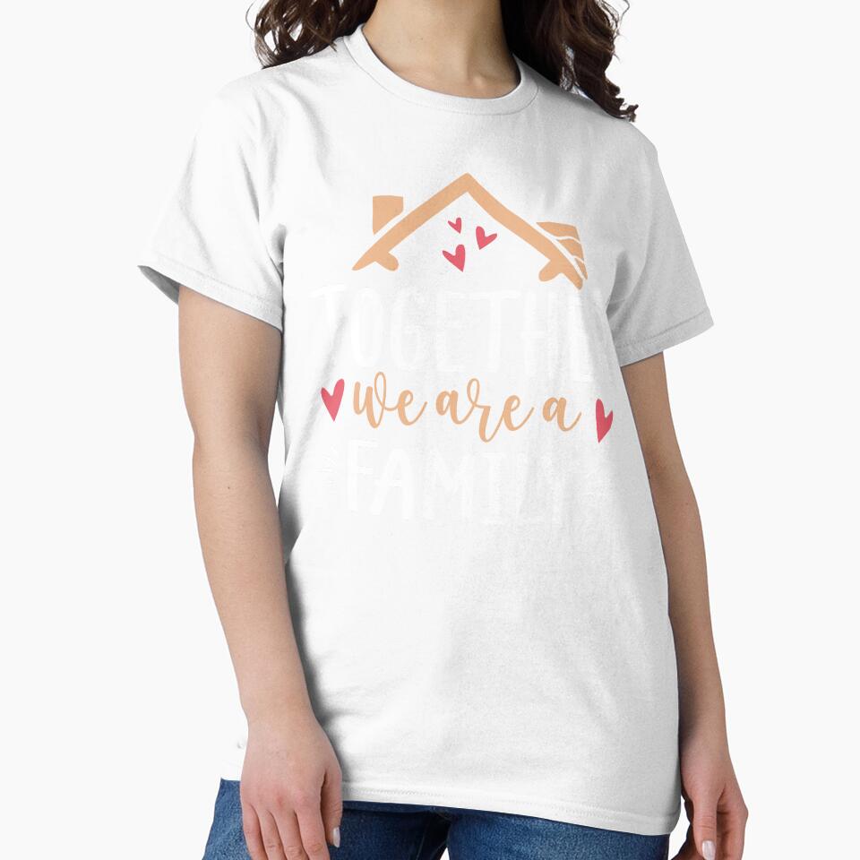 Matching Family Gathering Together We Are Family Heart House Cute by alenaz
