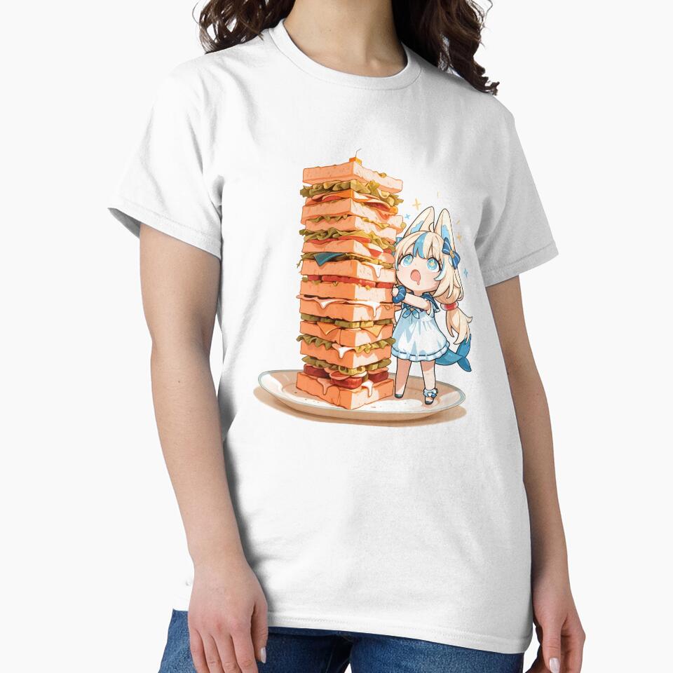 Sameko Saba Chibi - Giant Sandwich Surprise Art by Eaterweal