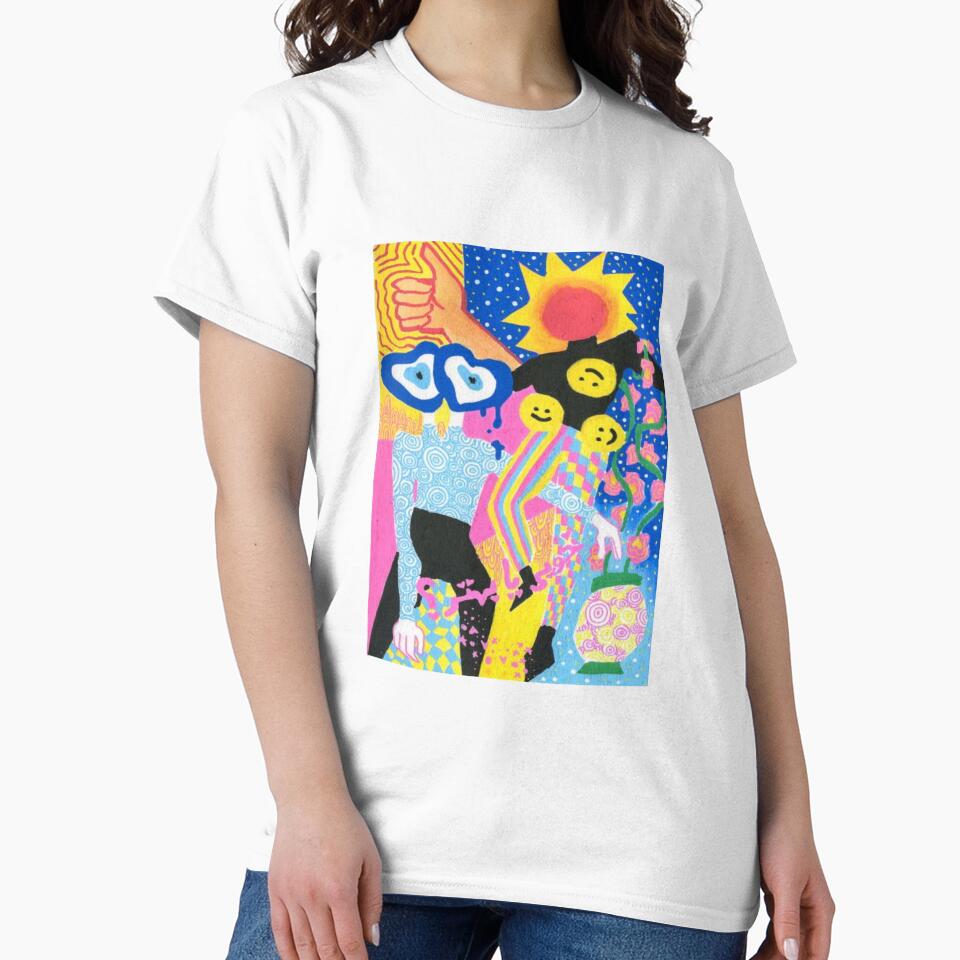 sunshine abstract drawing by starrily