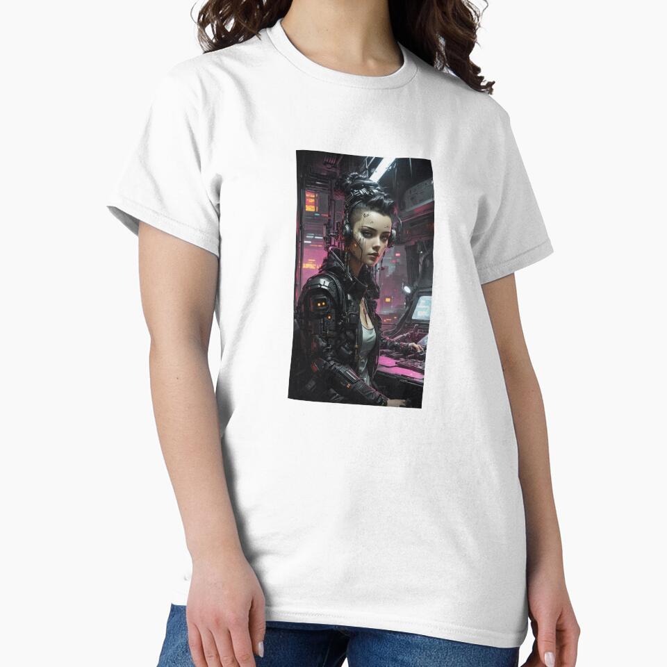 Neon Operative: Cyberpunk Hacker by Crevius