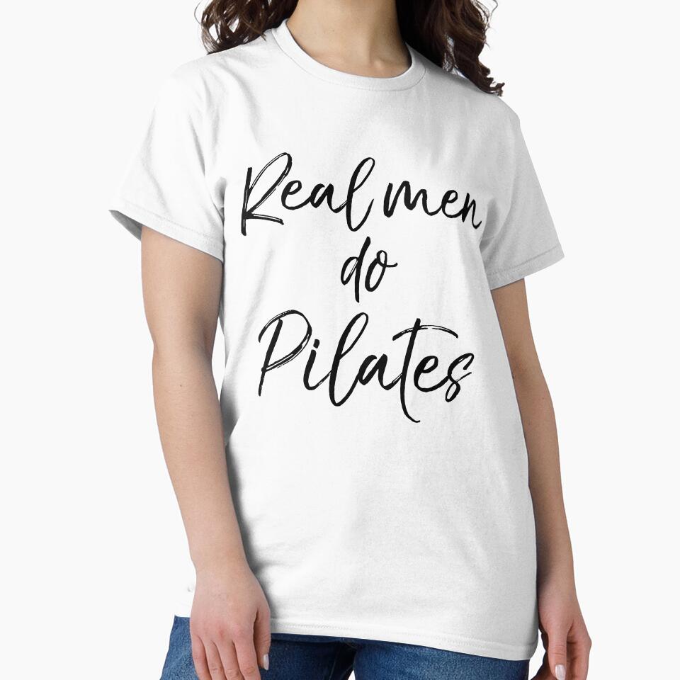 Real Me Do Pilates Funny Workout Quote by TNDesignStudio
