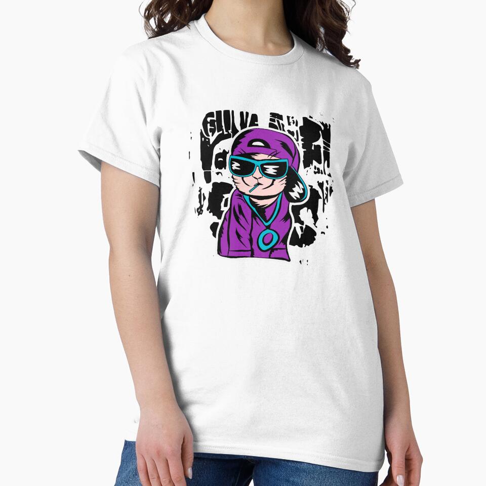 Hip Hop Cat Themed by Ssuwicha