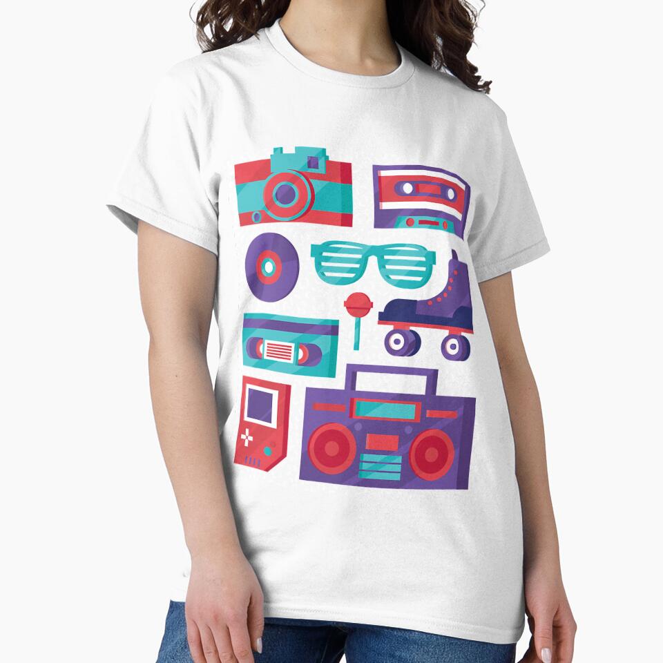 Camera Cassette Video Tape Roller Skate - 90S 80S Retro Nostalgia by discriminatio