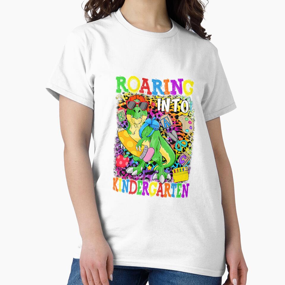 Roaring Into Kindergarten Dinosaurrex by BundlerVq