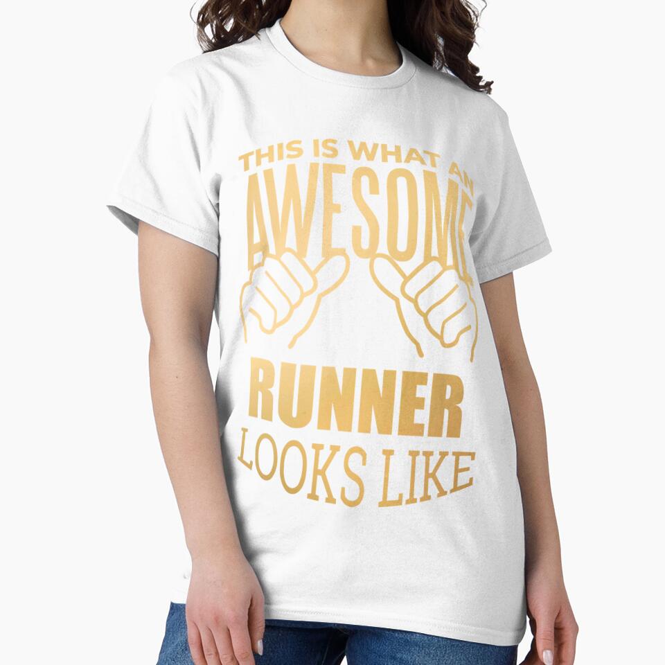 Awesome Running Gift Design in Gol| Perfect Gift by sherricam