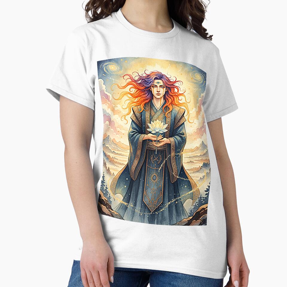 Copy of mythological guardian of flowers and third eye by Ecosetereos