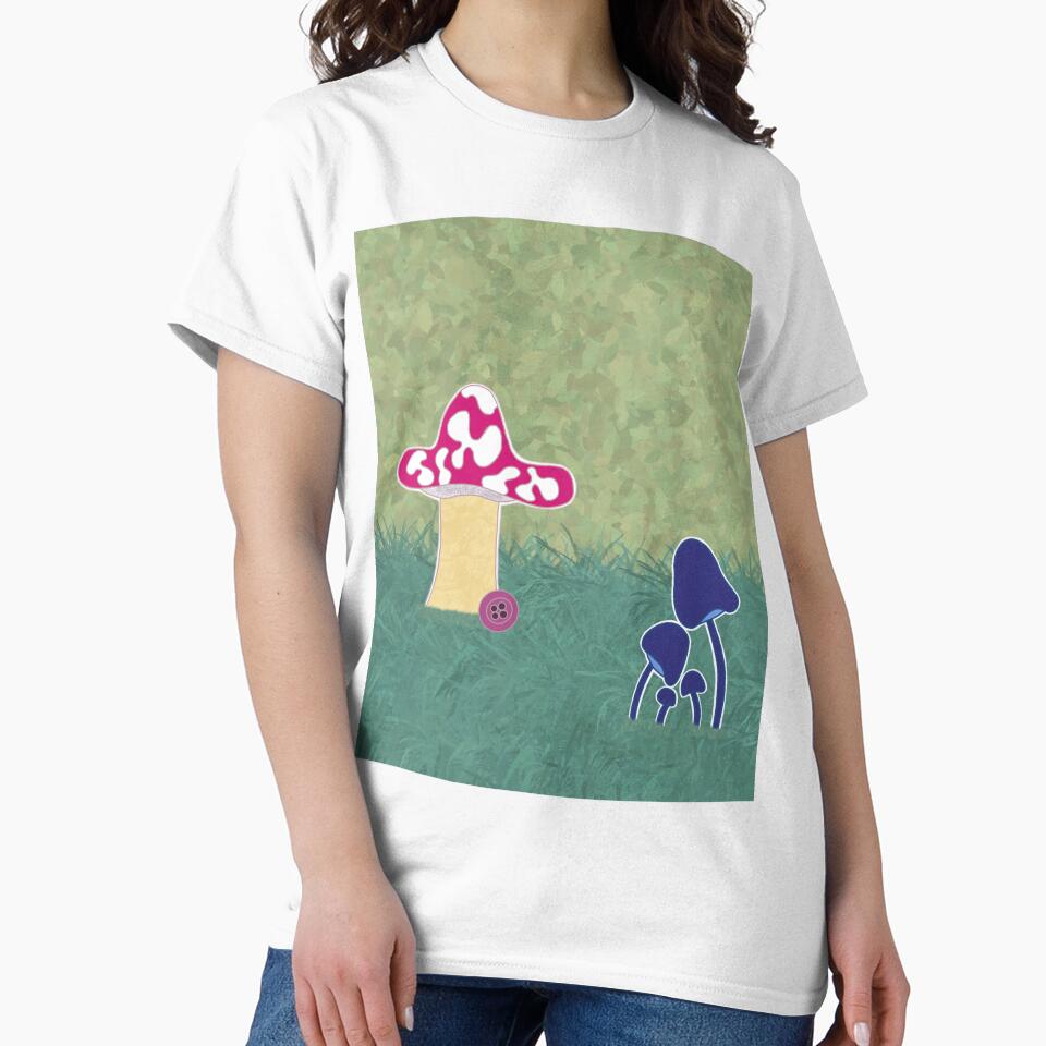 glowing mushroom design by dangerousfrog