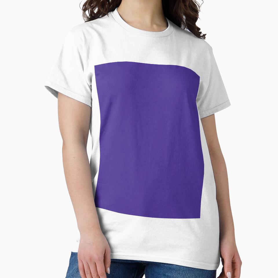 Plain Solid Color Dark Purple Chic Violet Vivid Lavender by mimihuang creations