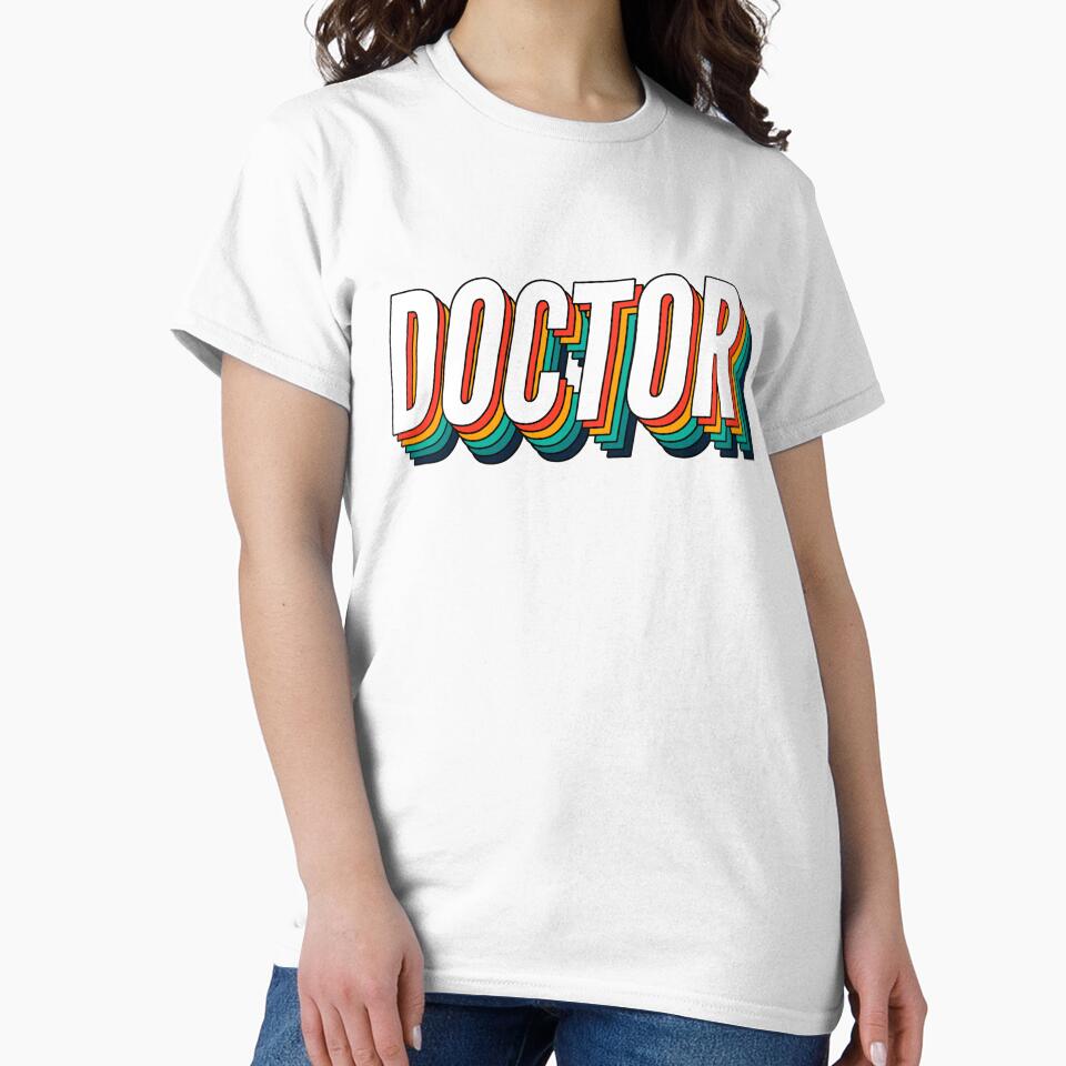 Doctor Retro Vintage Label For The Best Doctor by SVPOD