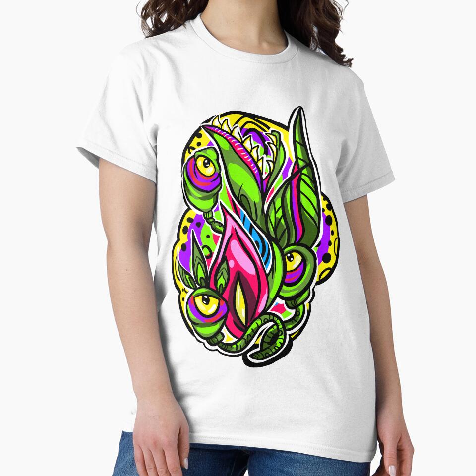 Psychedelic Plant Life by Pigcowtopus