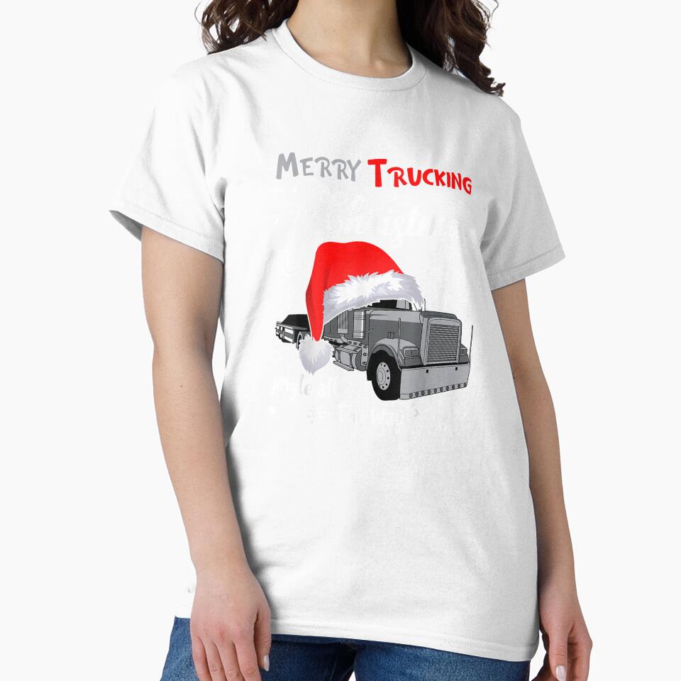Merry Trucking Christmas Truck Driver Jingle All by lishakaren