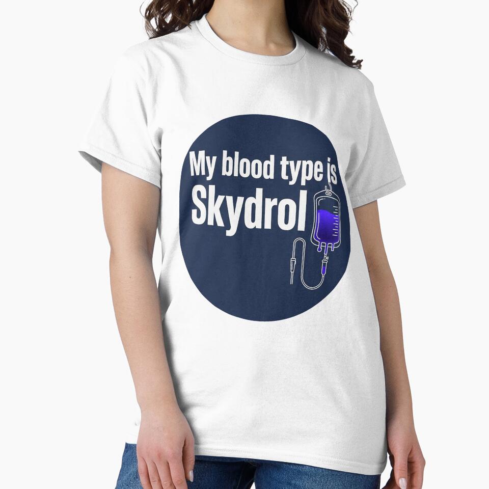 My blood type is skydrol | a&p mechanic | aircraft mechanic by SocialStaticz