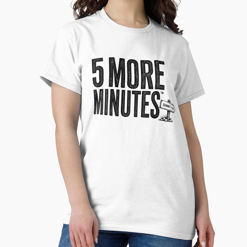 5 More Minutes Hiking Funny Outdoor Design by Miles&Moments