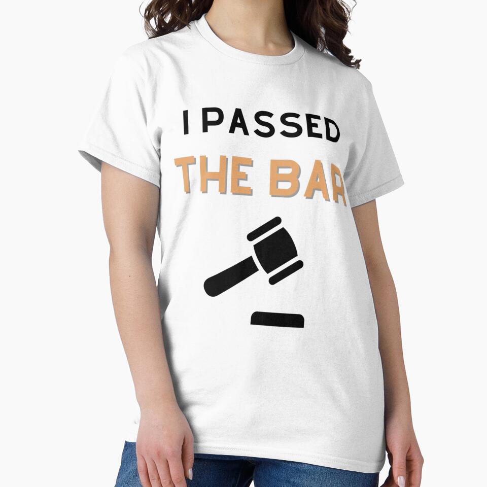 I Passed The Bar - Funny Law Graduation by HelloHKW