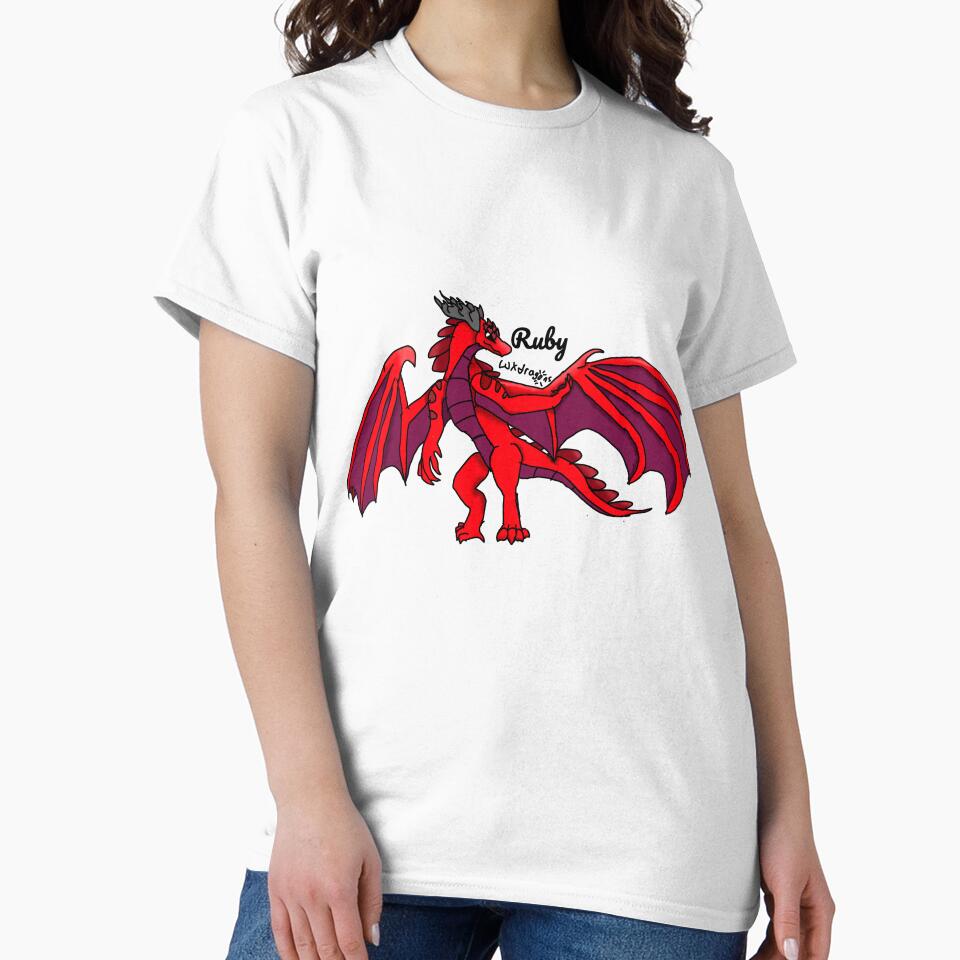 Ruby birthstone dragon by Lux Dragons Emporium