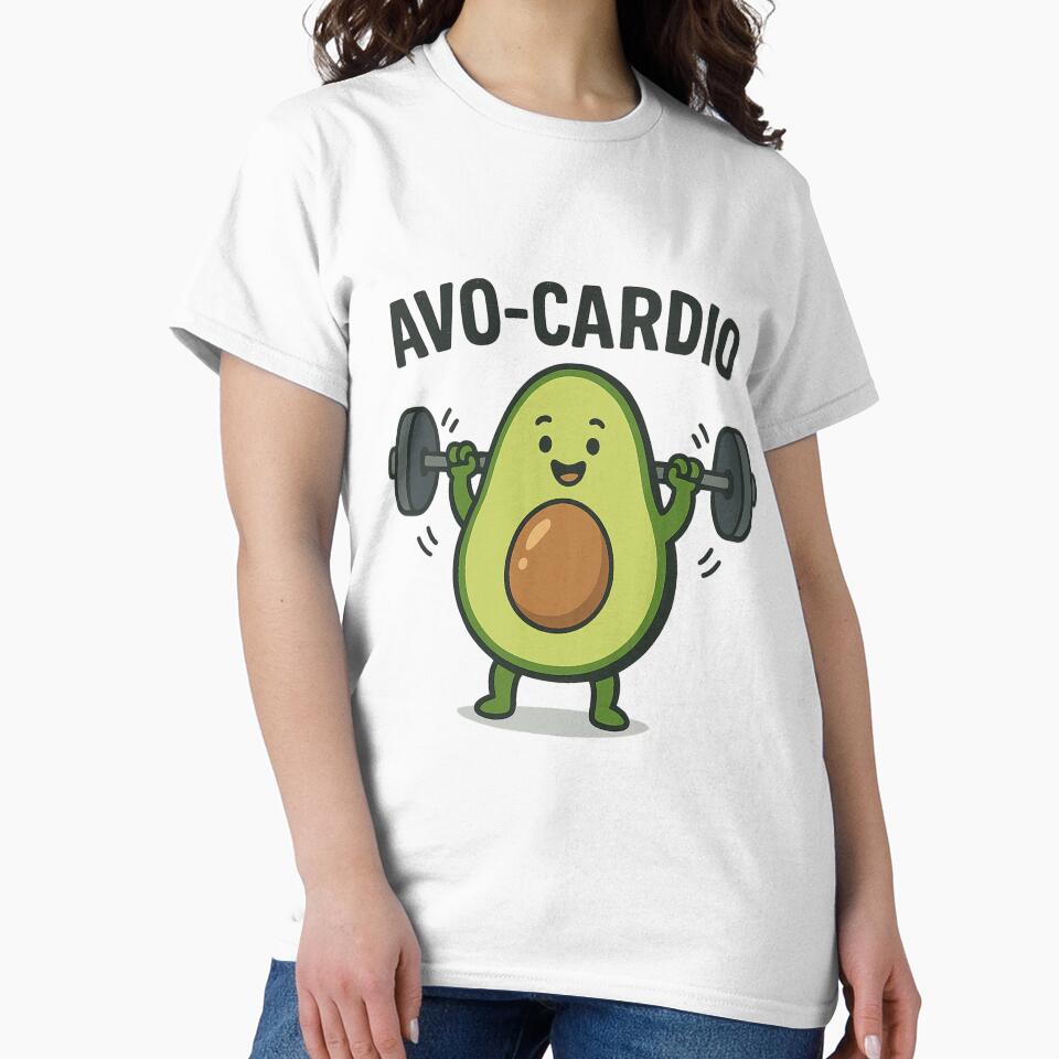 Avo-Cardio – Workout Avocado by IllustrifyArts